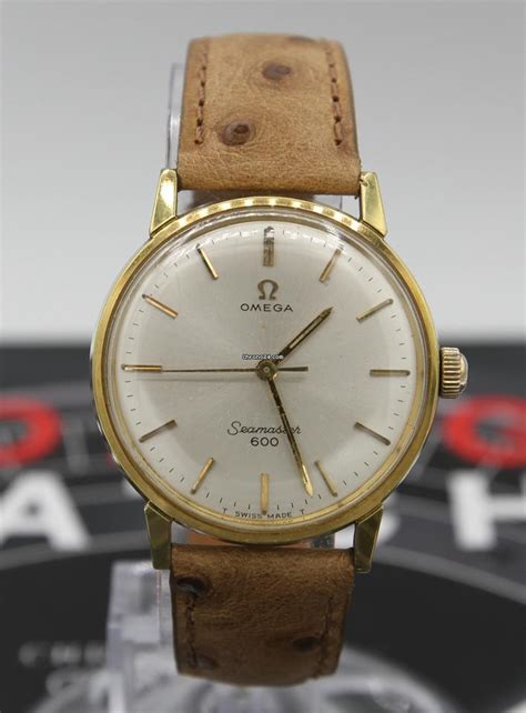 omega seamaster 600 vintage gold|Omega Seamaster vintage price.